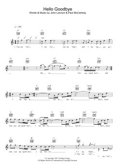 Hello Goodbye von The Beatles (Download) 