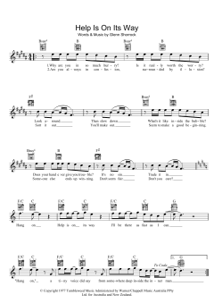 Help Is On Its Way von Glenn Shorrock (Download) 