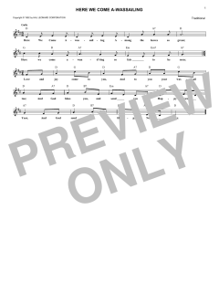 Here We Come A-Wassailing (Download) 