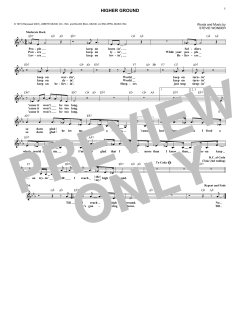 Higher Ground von Stevie Wonder (Download) 
