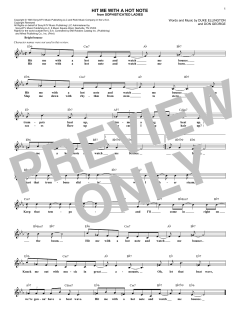Hit Me With A Hot Note von Don George (Download) 