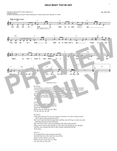 Hold What You've Got von Joe Tex (Download) 