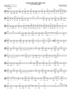 I Could Be Happy With You von Sandy Wilson (Download) 