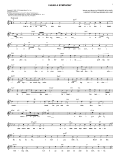I Hear A Symphony von The Supremes (Download) 