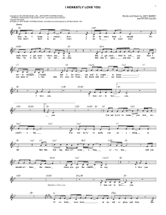 I Honestly Love You von Olivia Newton-John (Download) 