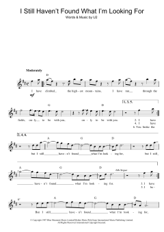 I Still Haven't Found What I'm Looking For von U2 (Download) 