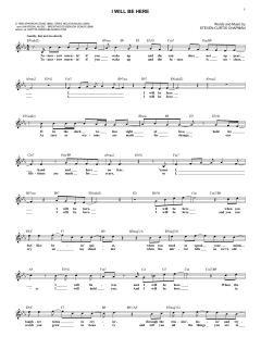 I Will Be Here (Download) 