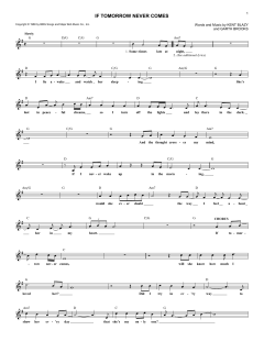 If Tomorrow Never Comes von Garth Brooks (Download) 