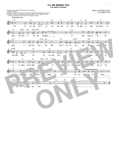 I'll Be Seeing You von Sammy Fain (Download) 