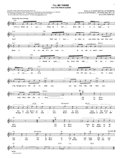 I'll Be There von Alain Boublil (Download) 