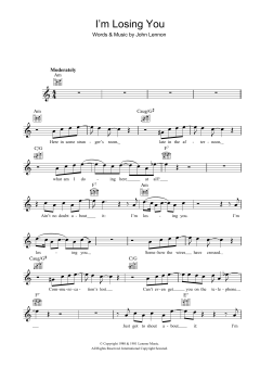 I'm Losing You von John Lennon (Download) 