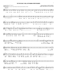 I'm The Only Hell My Mama Ever Raised von Johnny Paycheck (Download) 