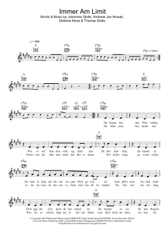 Immer Am Limit von Silbermond (Download) 