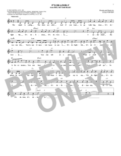 It's De-Lovely von Cole Porter (Download) 