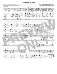 It's The Same Old Song von The Four Tops (Download) 