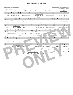 Just Walking In The Rain von Johnny Bragg (Download) 