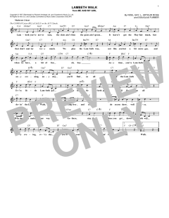 Lambeth Walk von Noel Gay (Download) 