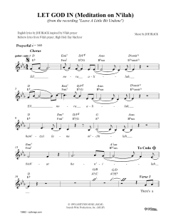 Let God In (Download) 