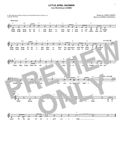 Little April Shower von Larry Morey (Download) 