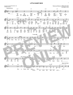 Little Saint Nick von Mike Love (Download) 
