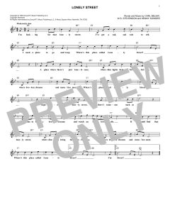 Lonely Street von Andy Williams (Download) 