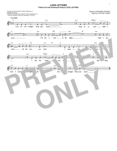 Love Letters von Elton John (Download) 