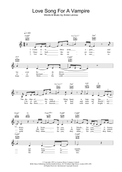 Love Song For A Vampire (Download) 