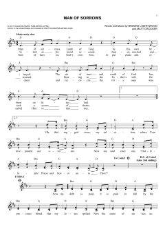 Man Of Sorrows von Brooke Ligertwood (Download) 