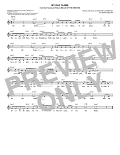 My Old Flame von Peggy Lee (Download) 