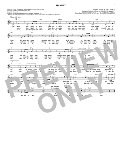 My Way von Elvis Presley (Download) 