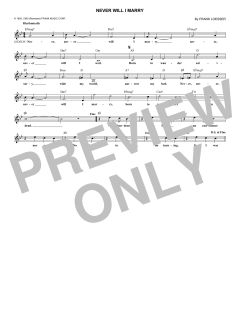 Never Will I Marry (Download) 