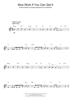 Nice Work If You Can Get It von George Gershwin (Download) 