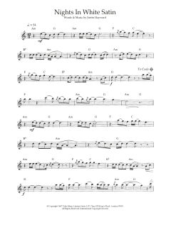 Nights In White Satin von The Moody Blues (Download) 