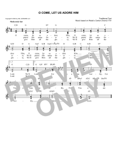 O Come, Let Us Adore Him von Traditional (Download) 