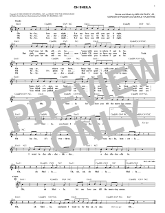 Oh Sheila von Gerald Valentine (Download) 