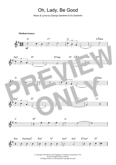 Oh, Lady, Be Good von George Gershwin (Download) 