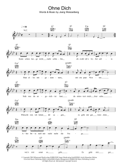 Ohne Dich von Silbermond (Download) 