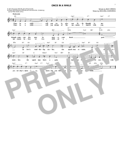Once In A While von Bud Green (Download) 