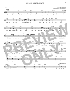 One Less Bell To Answer von The 5th Dimension (Download) 