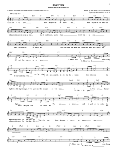 Only You von Andrew Lloyd Webber (Download) 