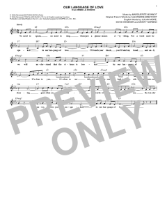Our Language Of Love von Julian More (Download) 