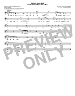 Out Of Nowhere von Johnny Green (Download) 