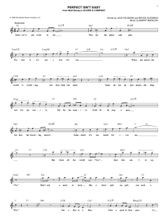 Perfect Isn't Easy von Barry Manilow (Download) 