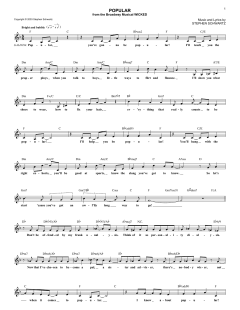 Popular von Stephen Schwartz (Download) 