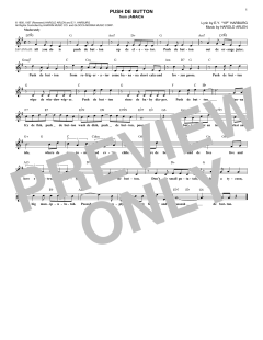 Push De Button von Harold Arlen (Download) 