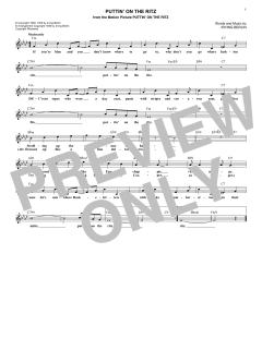 Puttin' On The Ritz (Download) 