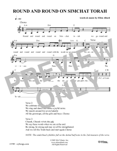Round and Round On Simchat Torah (Download) 