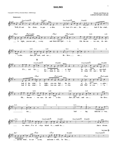 Sailing von Christopher Cross (Download) 