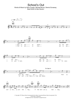 School's Out von Alice Cooper (Download) 