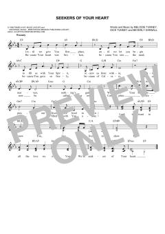 Seekers Of Your Heart von Dick Tunney (Download) 